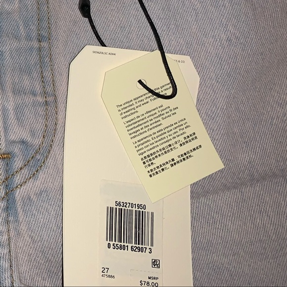 Levi’s 501 denim shorts - Picture 3 of 4